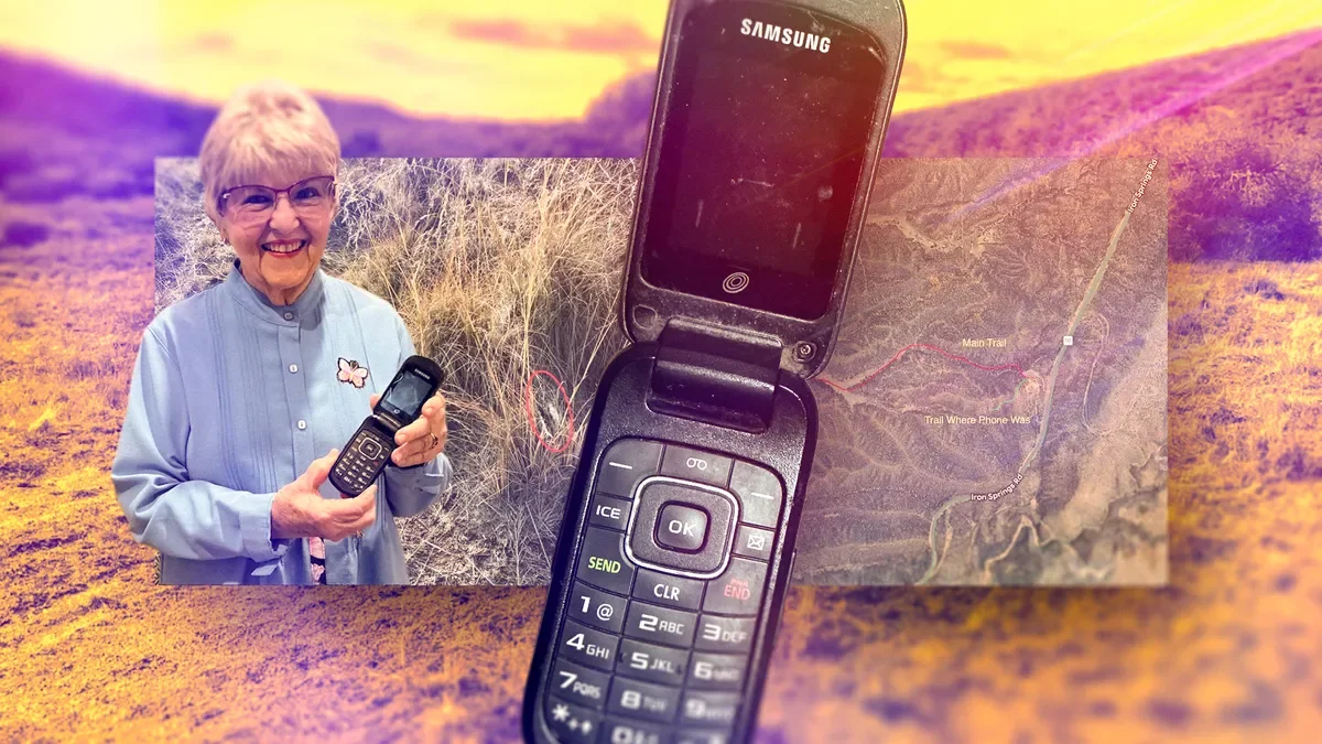 Desert Find Reunites a Long-Lost Phone with Its Owner