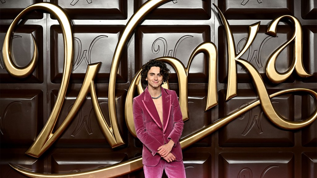 Featured image for Timothée Chalamet Shines in 'Wonka' World Premiere