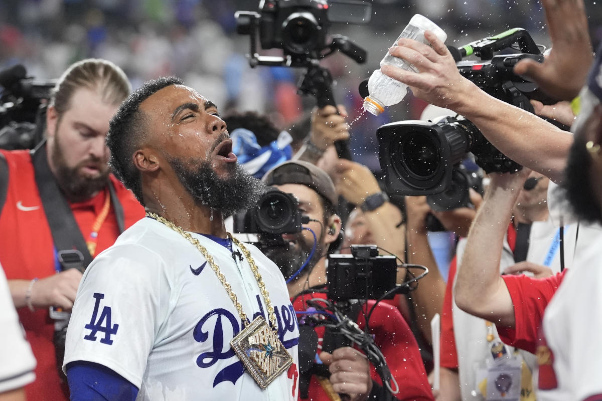 Featured image for Teoscar Hernández Wins Historic Home Run Derby for Dodgers