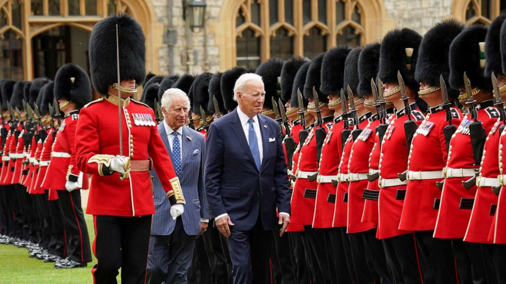 Biden's Historic Meeting with King Charles Sets Stage for NATO Summit
