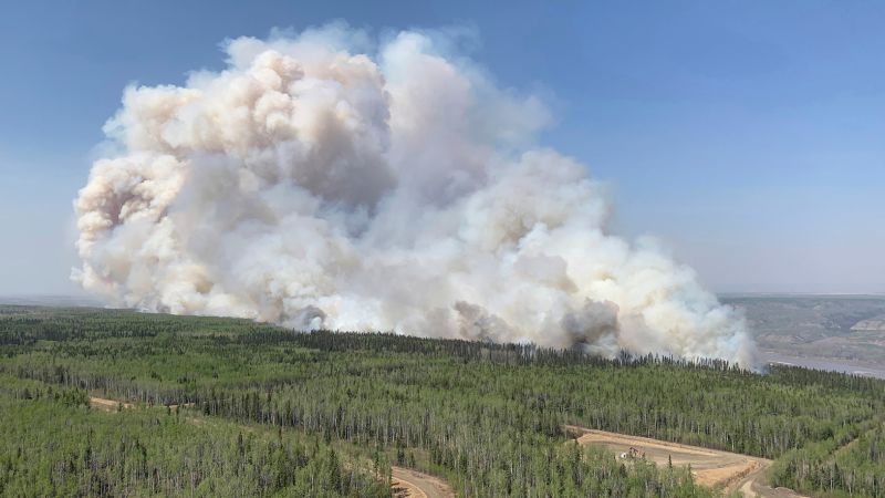 Massive Wildfires in Alberta, Canada Force Evacuation of Thousands