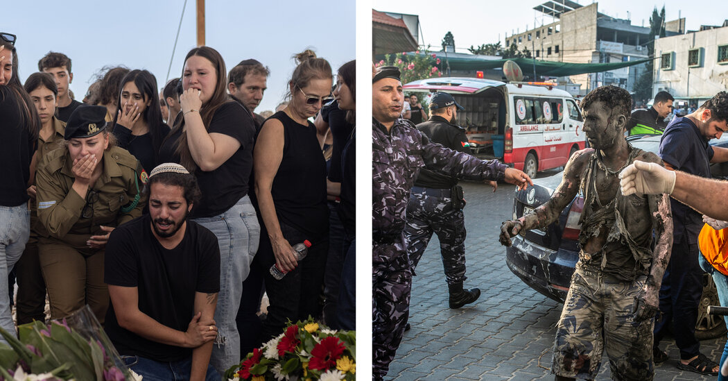 "Capturing the Devastating Toll: War's Human Cost in Israel and Gaza"