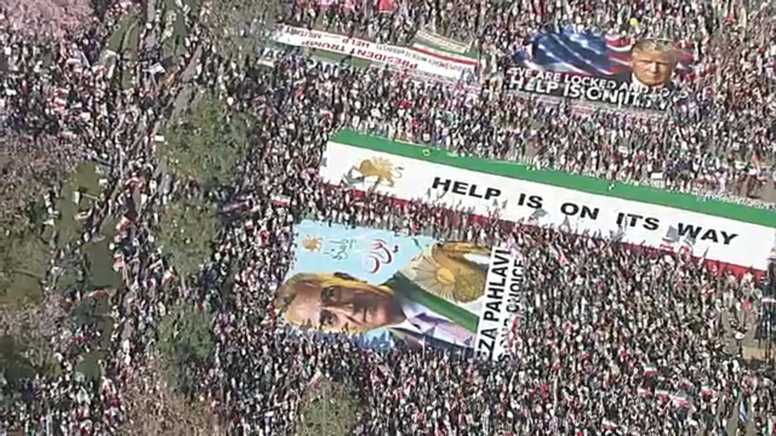 LA hosts Global Day of Action in solidarity with Iran's protesters