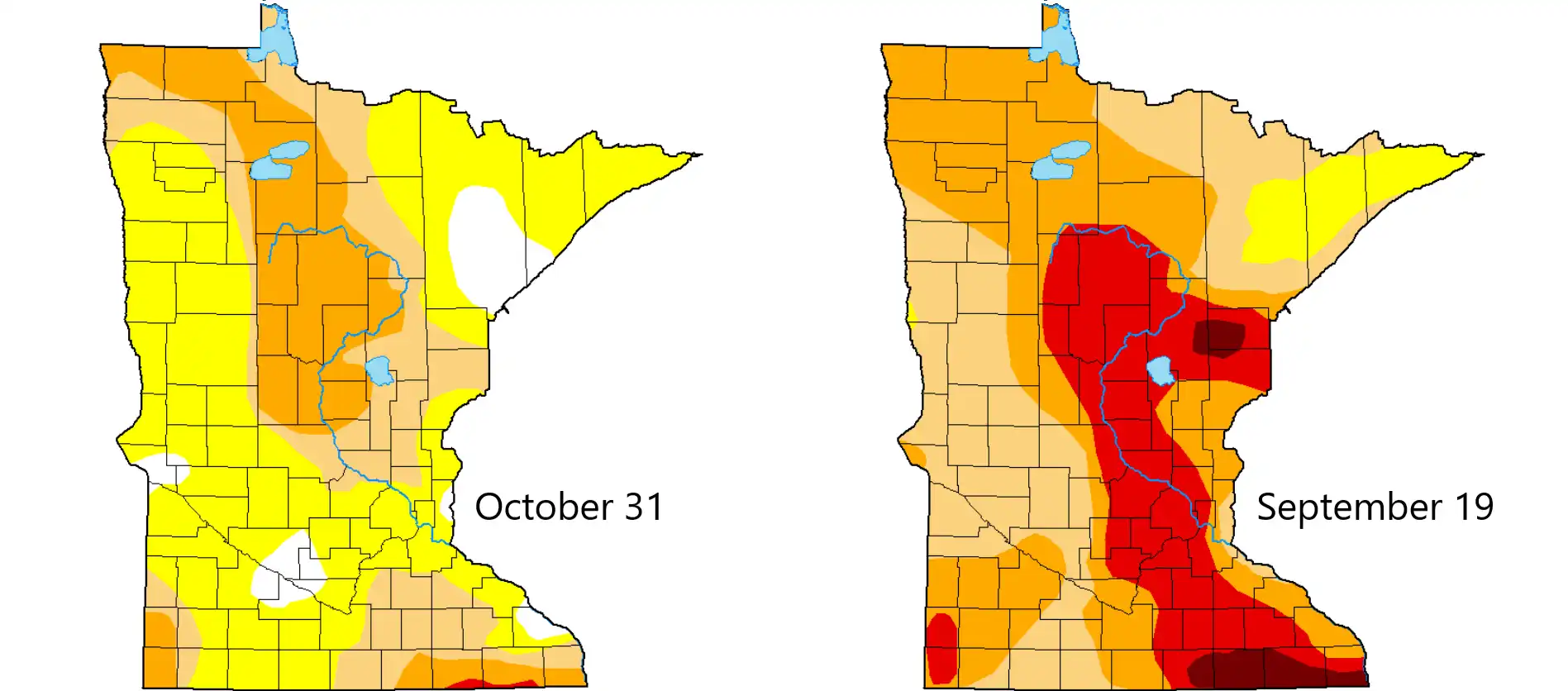 Minnesota's Drought: A Rapid and Remarkable Recovery