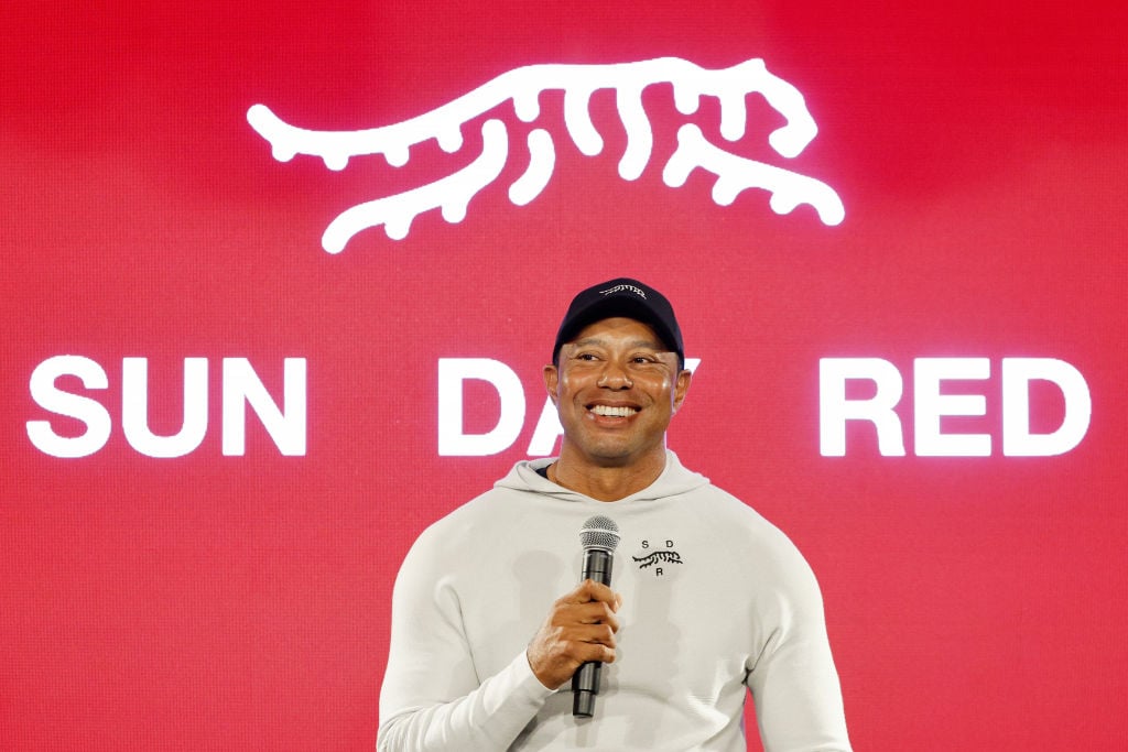 Tiger Woods Launches 'Sun Day Red' Brand and Business Plan