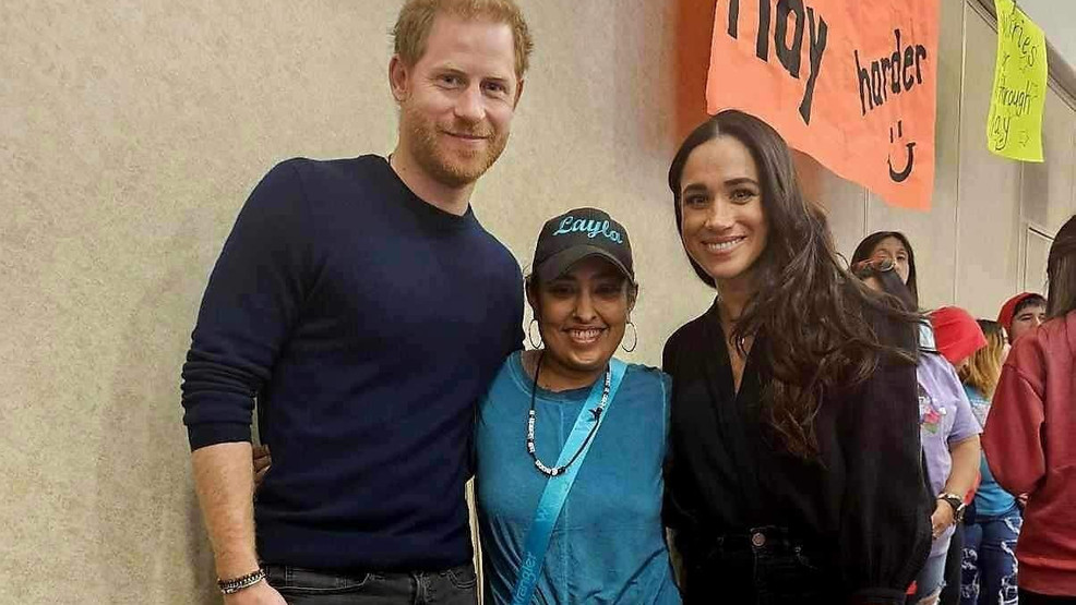 "Royal Surprise: Harry and Meghan's Heartwarming Visit to Uvalde Shooting Victim's Family"