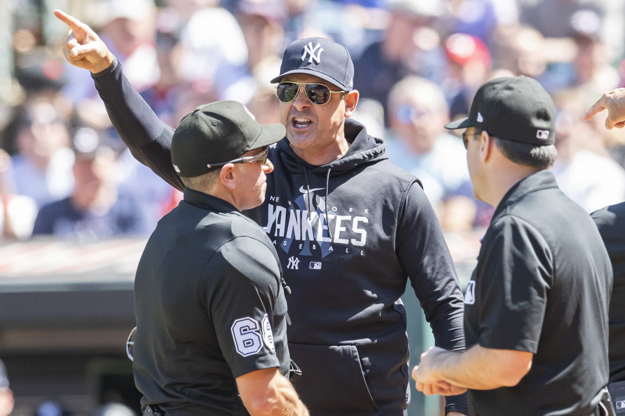 Aaron Boone's Fury Over Umpire's Controversial Call.