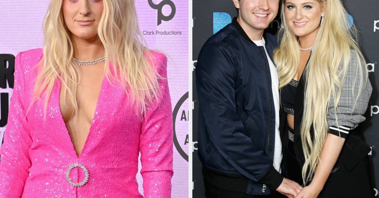 Featured image for Meghan Trainor's Husband Assisted with Pre-C-Section Shave