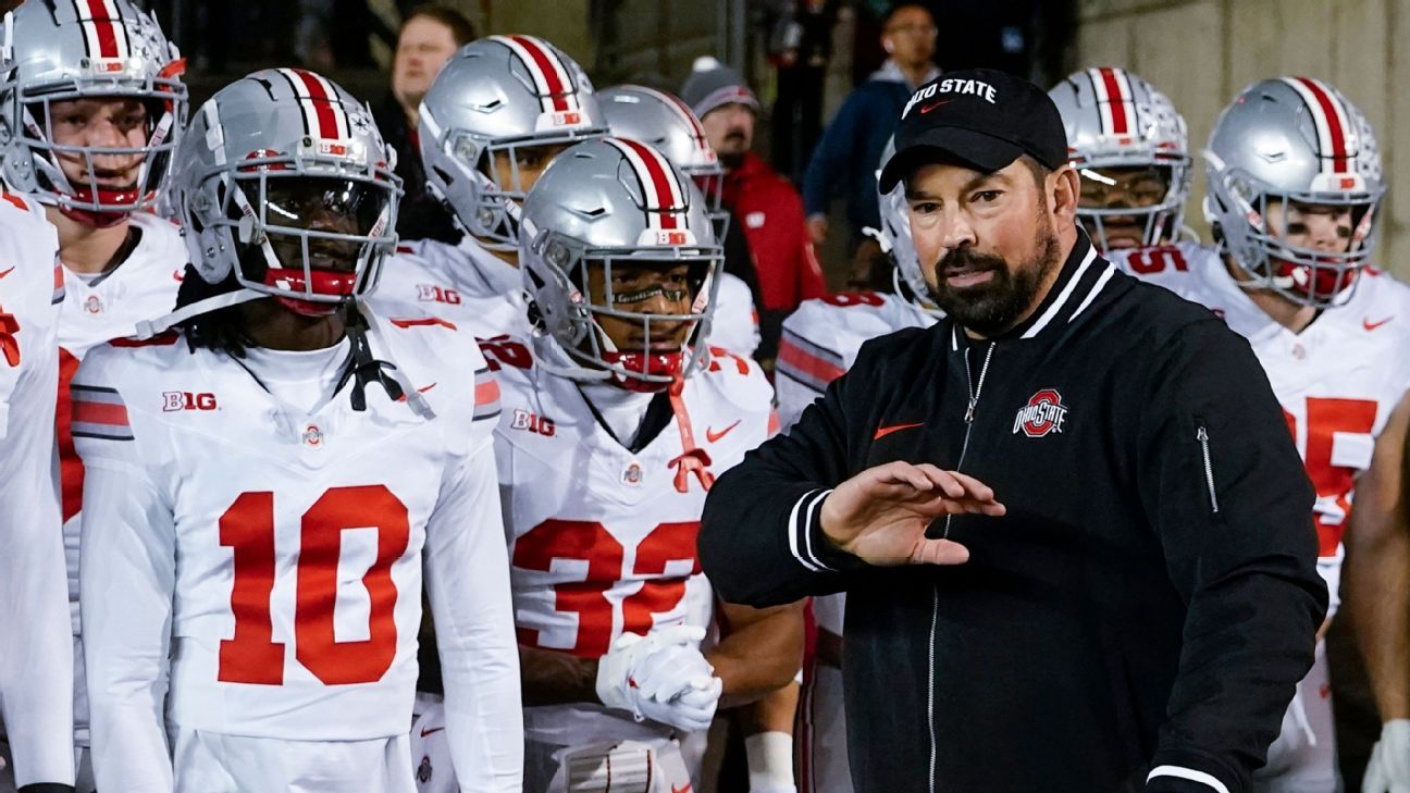 "Surprising First College Football Playoff Rankings: Ohio State Claims No. 1 Spot"