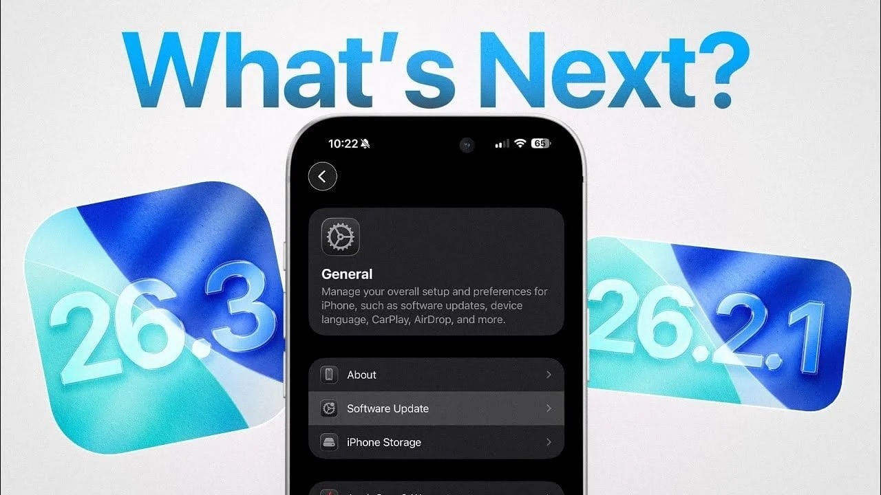 Apple Unveils iOS 26.2.1 Bug Fixes and iOS 26.3 Features, Including Creator Studio