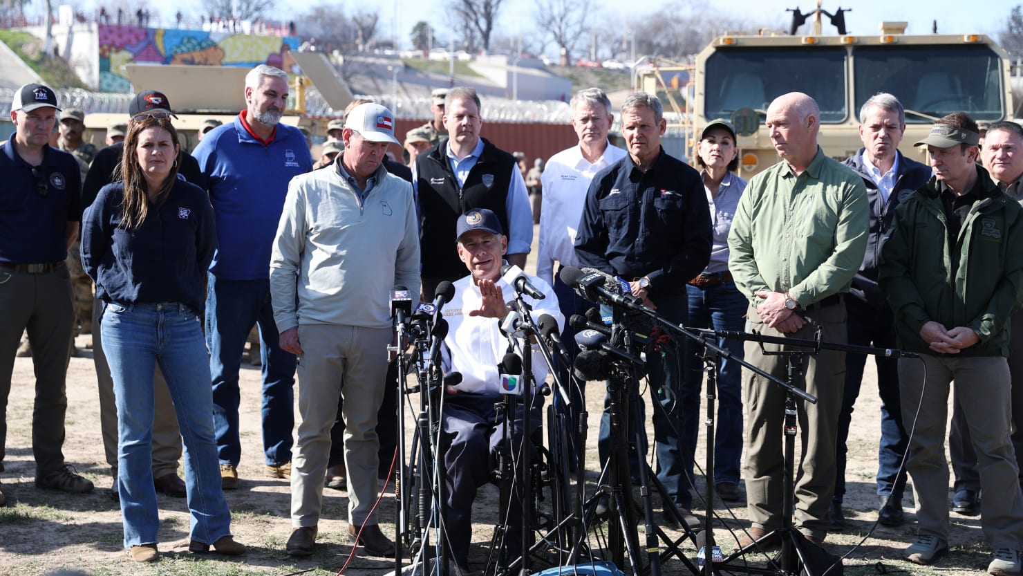"Abbott and GOP Governors Escalate Border Security Push in Texas"