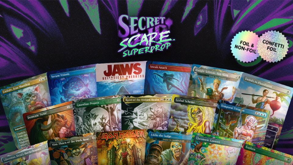 Featured image for Magic: The Gathering Unveils PlayStation-Themed Secret Lair Superdrop