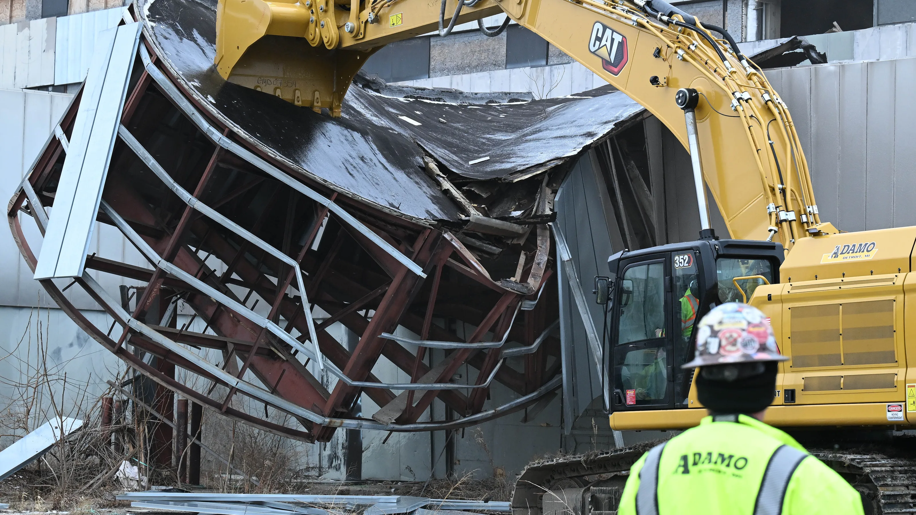 Featured image for Demolition Starts at Detroit's New Soccer Stadium Site