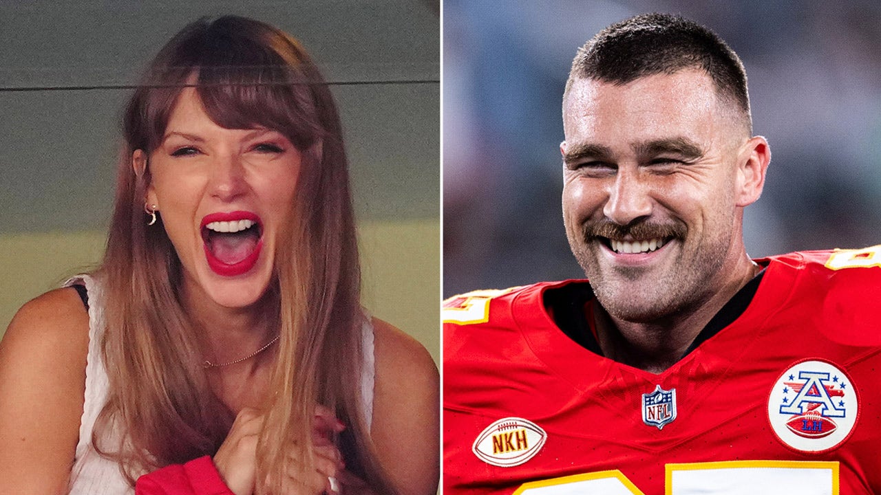 Featured image for Travis Kelce Praises Taylor Swift's Historic Grammy Wins