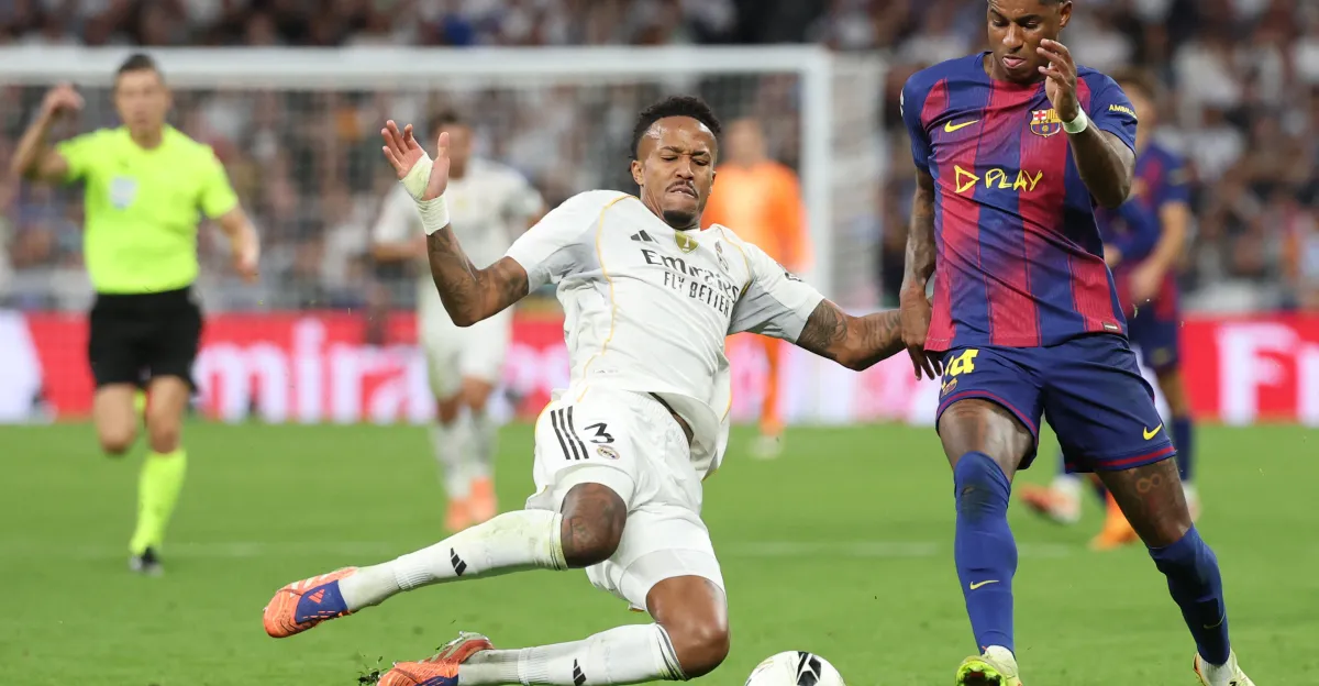 Featured image for Real Madrid's 2-1 Victory Over Barcelona Highlights Key Moments