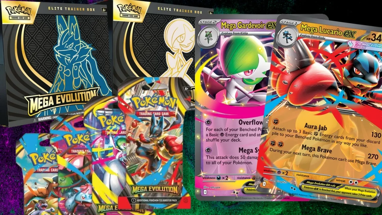 Featured image for Pokémon TCG Mega Evolution Updates: Preorders, Events, and New Releases