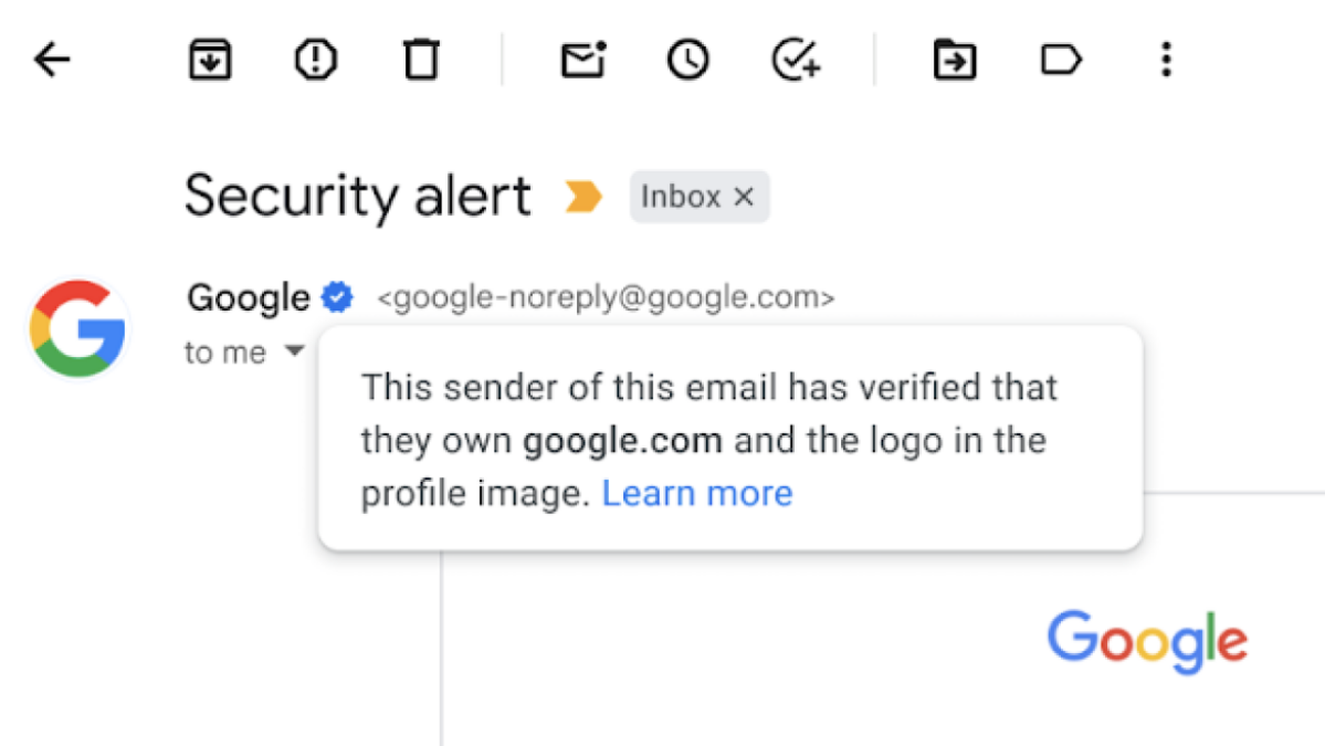 Featured image for Gmail introduces blue checkmarks to combat phishing and verify senders.