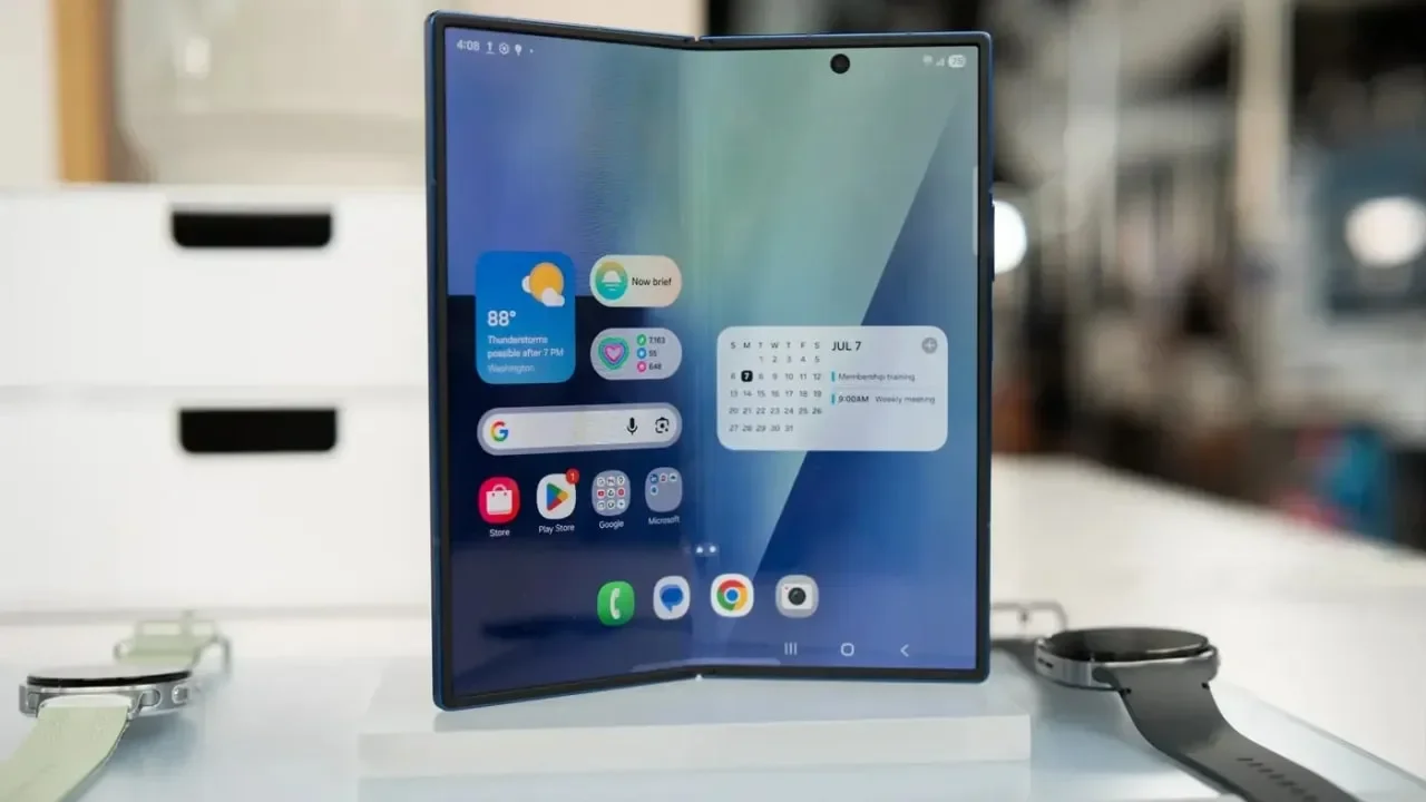 Samsung's Galaxy Z Wide Fold teased as an extra-wide foldable for 2026