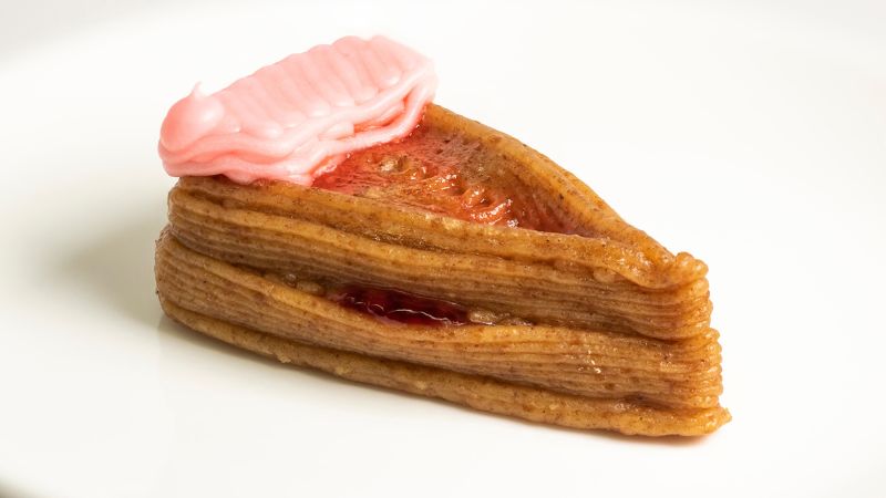 The 3D Printing Revolution Takes on Cheesecake.