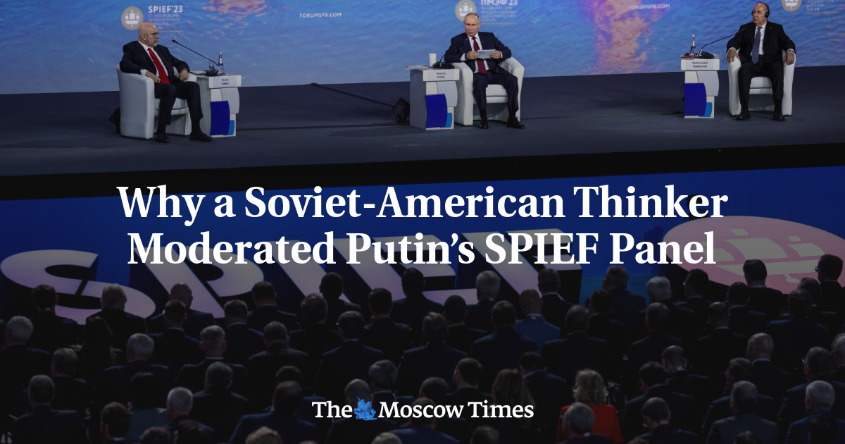 Featured image for Putin's Economic Forum: Insights from a Soviet-American Moderator.