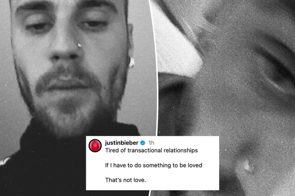 Featured image for Justin Bieber's Cryptic Posts and Fans' Concerns Over His Well-Being