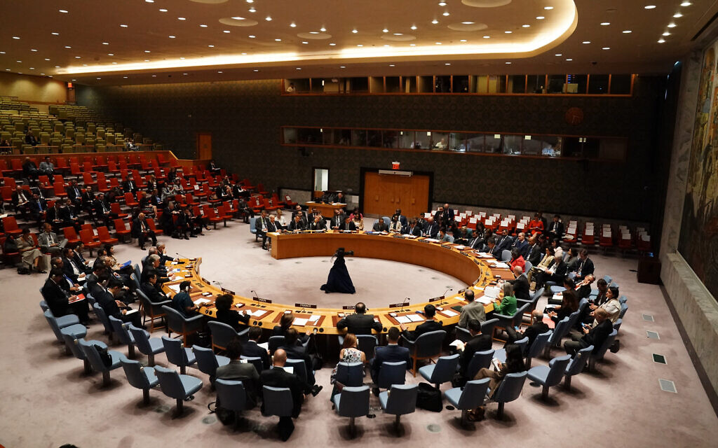 "Security Council Rejects Russian Resolution Ignoring Hamas in Gaza War"