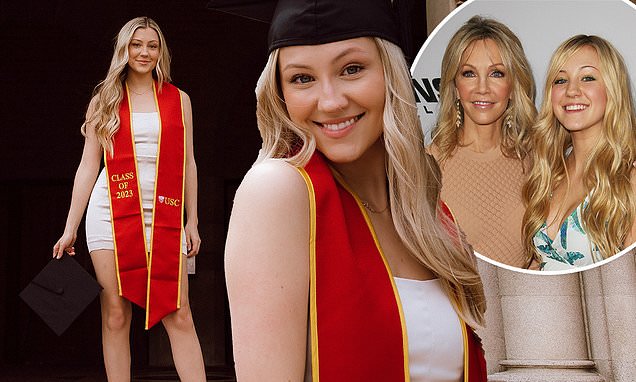 Featured image for Heather Locklear's Daughter Ava Sambora Graduates with Master's Degree from USC.