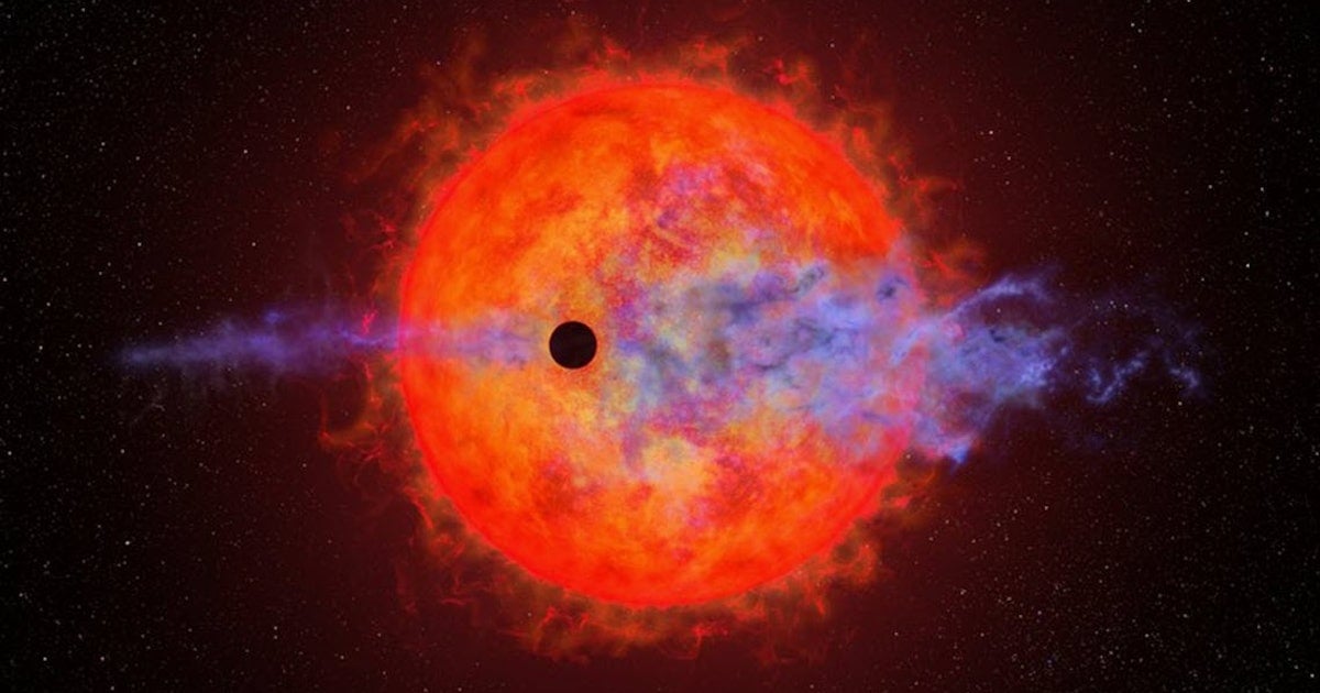 Featured image for "Unveiling the Violent Birth of a Planet: Astronomers Witness Atmosphere Being Stripped Away"