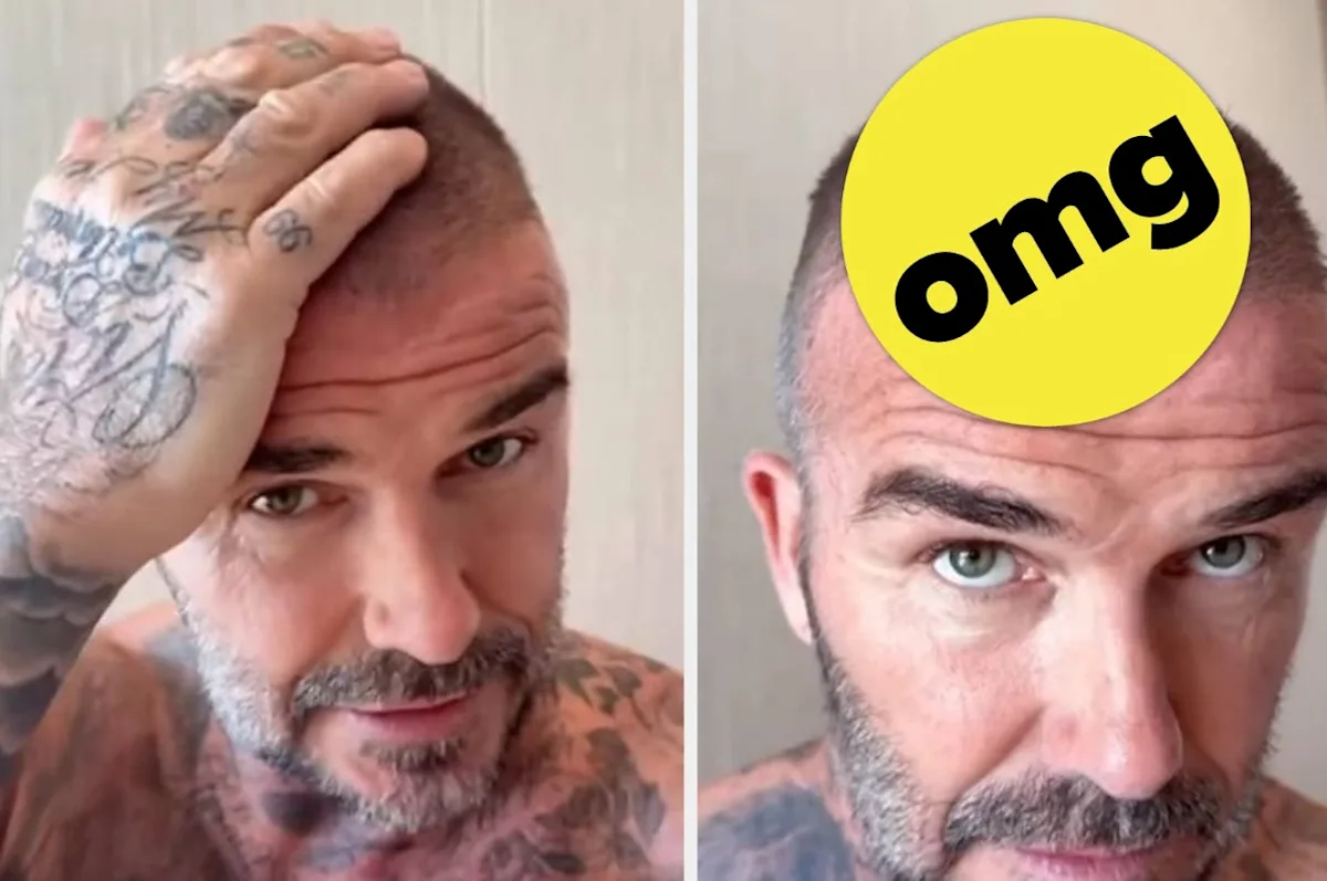 Featured image for Victoria Beckham Mocks David's DIY Haircut Blunder