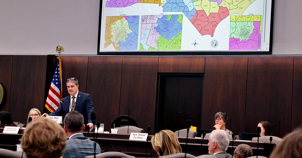 Featured image for "North Carolina Republicans Pass Controversial Redistricting Plan, Shifting Electoral Landscape"