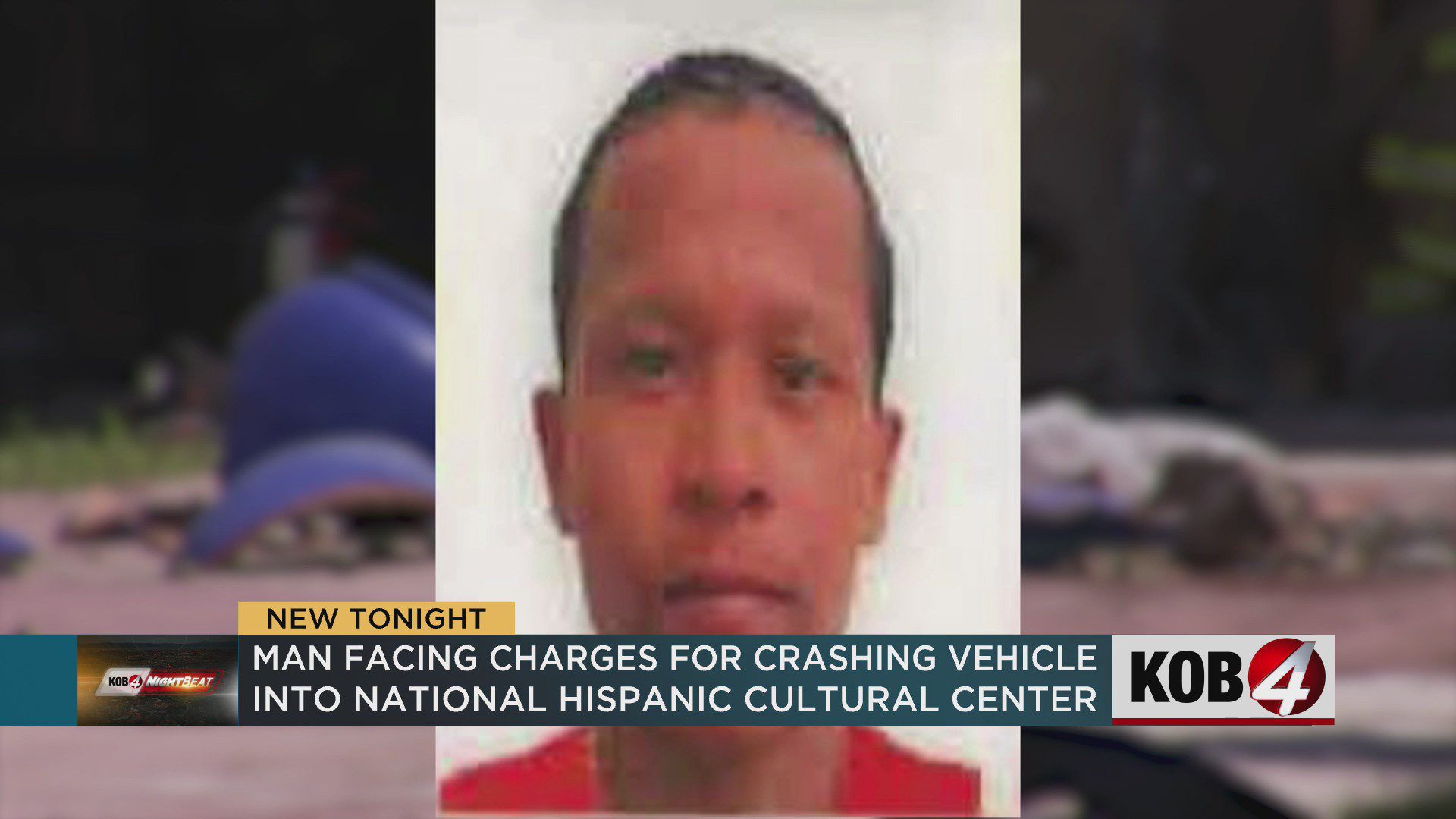 Manhunt underway for suspect who rammed car into National Hispanic Cultural Center