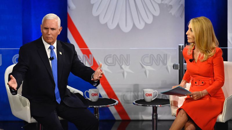 Mike Pence's Presidential Ambitions Explored in CNN Town Hall.