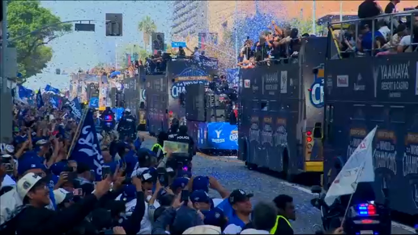 Featured image for Dodgers Celebrate Second Consecutive World Series Win with Downtown Parade
