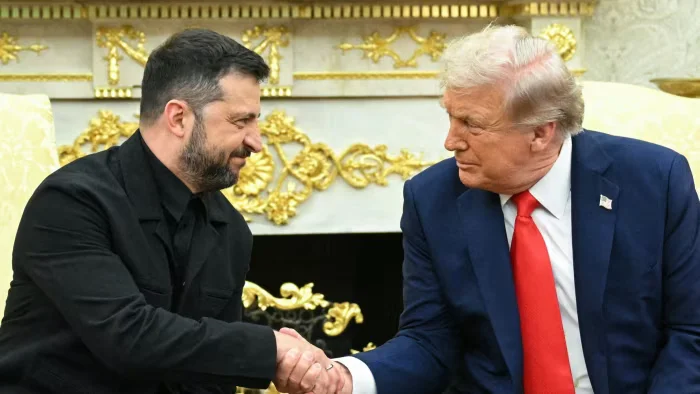 Trump and Zelensky Discuss Potential Security Guarantees for Ukraine