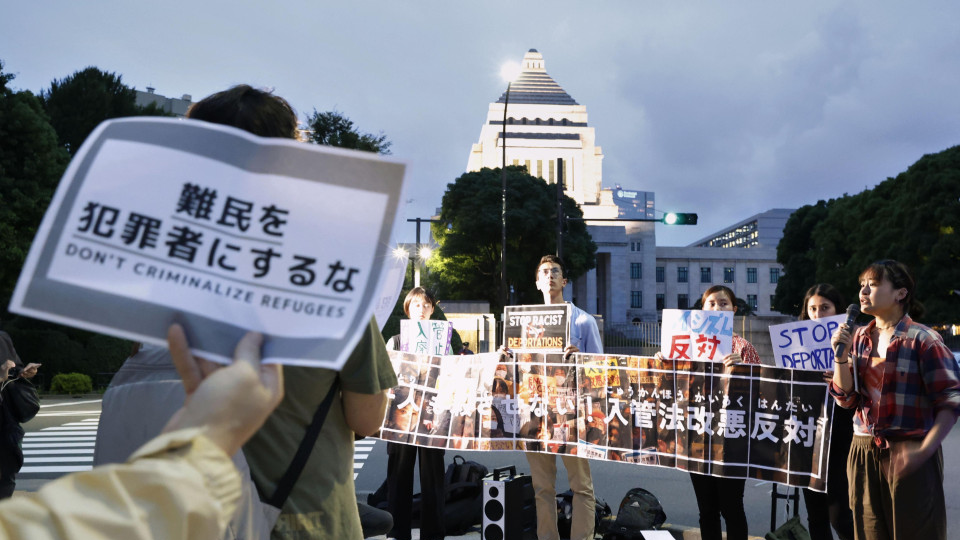 Japan's Immigration Law Sparks Controversy and Chaos in Parliament.