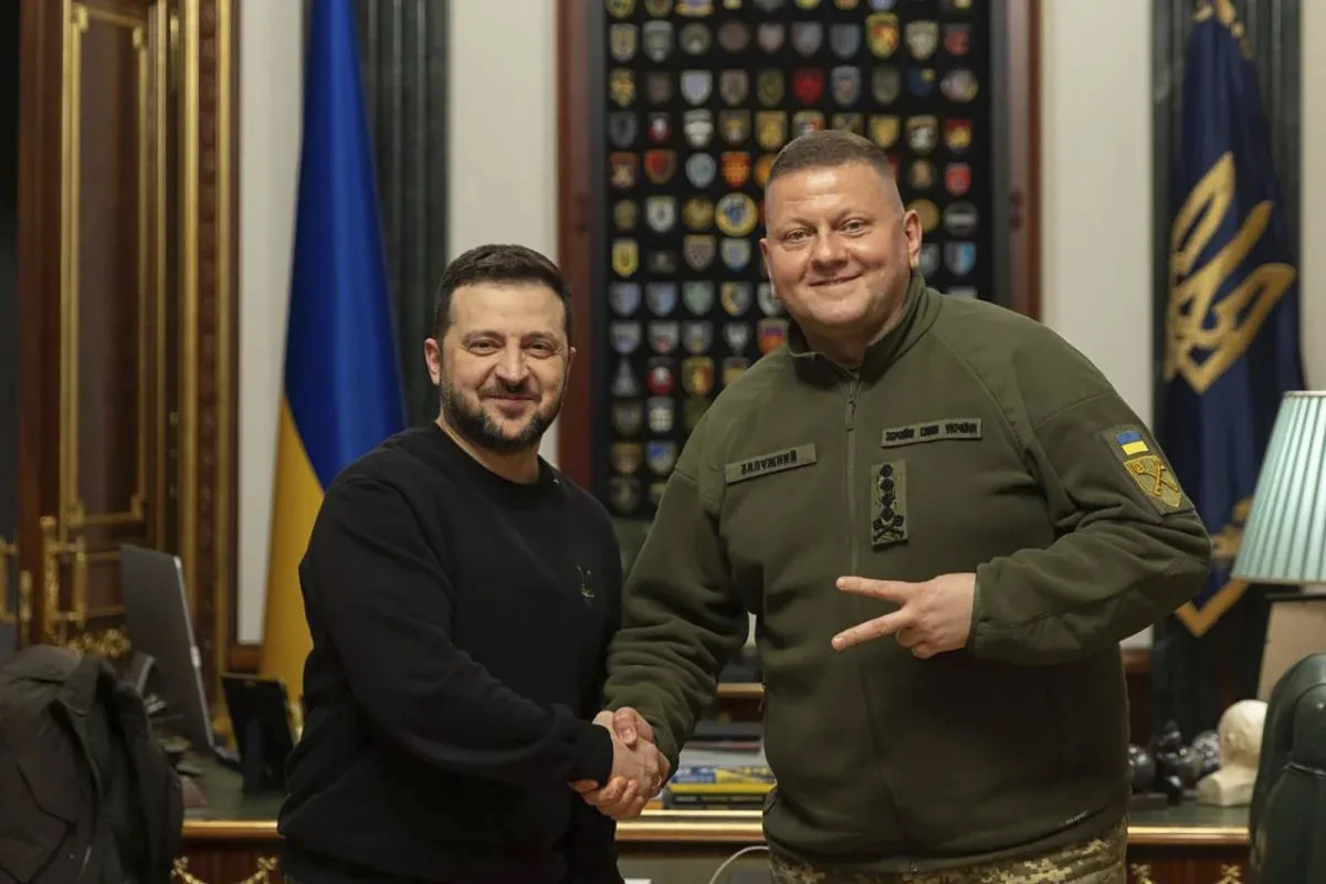 Zelensky Appoints Ex-Army Chief Zaluzhny as Ukraine's Ambassador to the UK