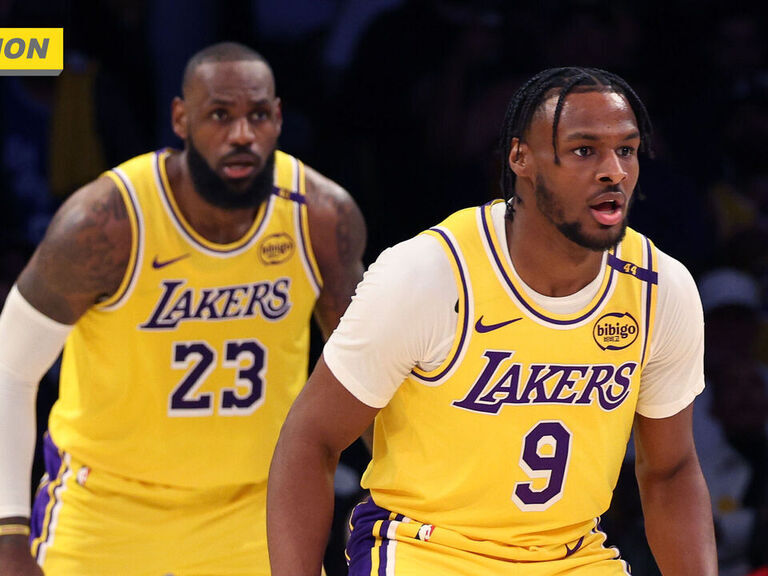 Featured image for Bronny James' Home-Only G League Play Sparks Controversy