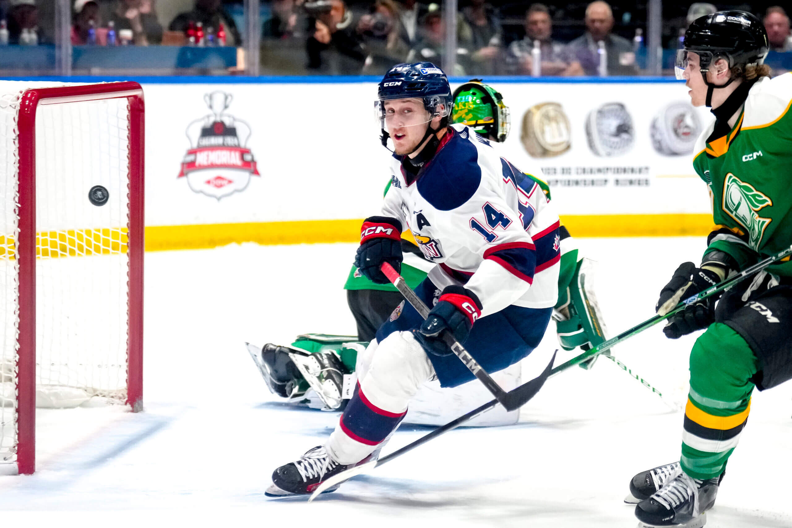 Featured image for Saginaw Spirit Clinch 2024 Memorial Cup, Beck Named MVP