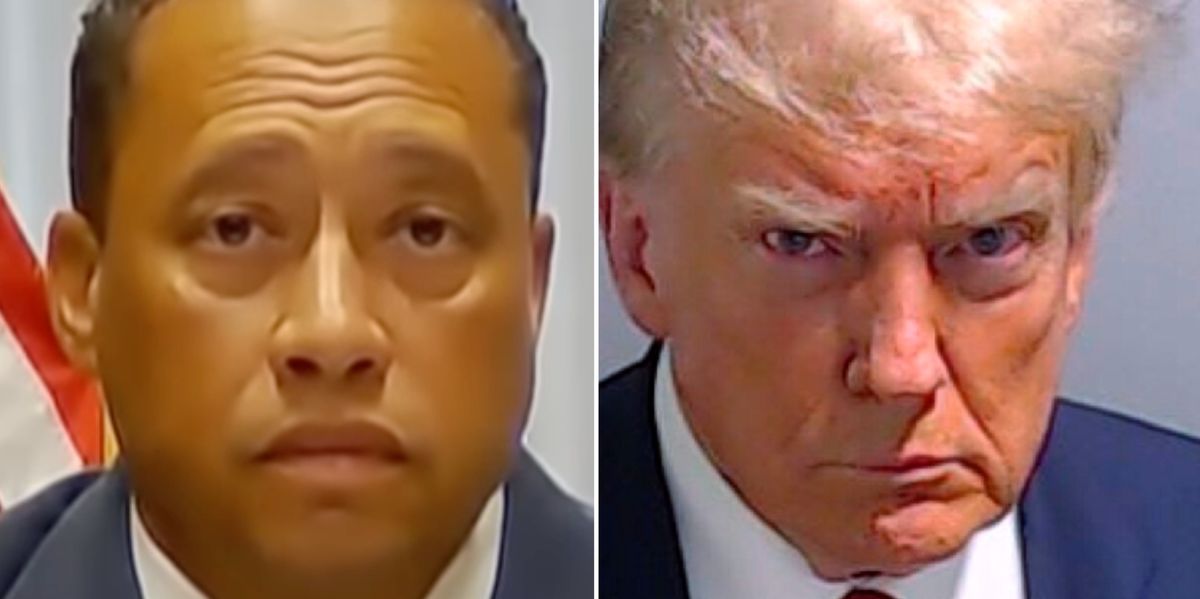 "Georgia Sheriff's Heartbreaking Realization During Trump Booking"