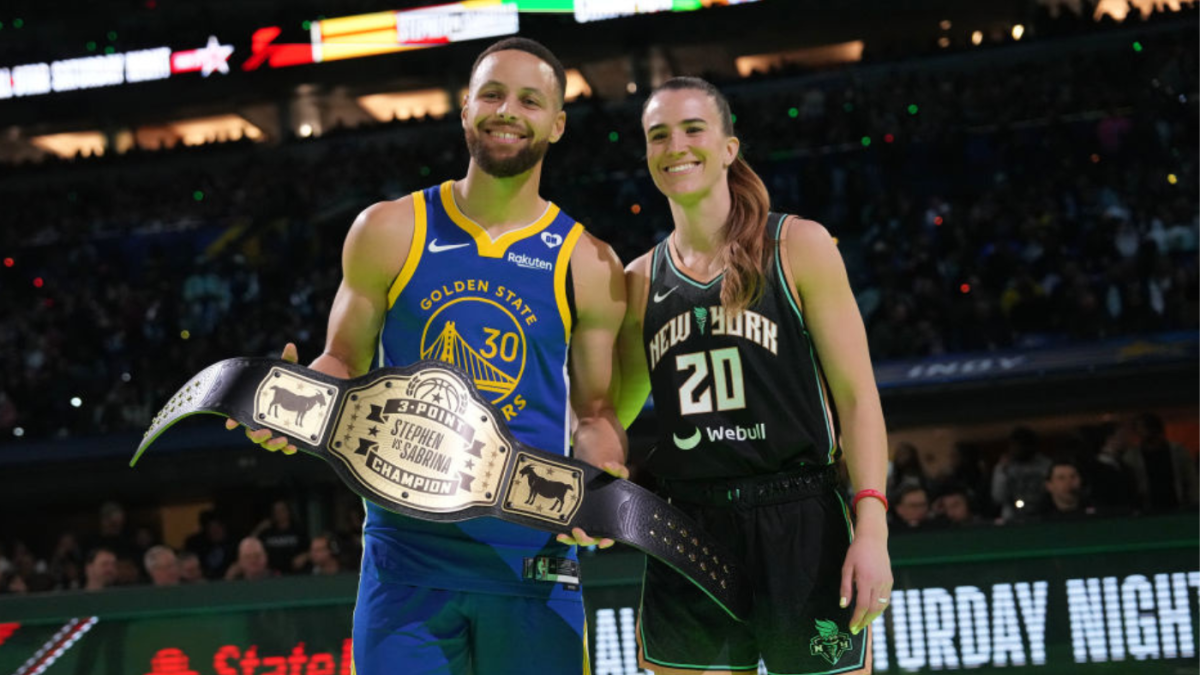 Featured image for "Steph Curry and Sabrina Ionescu Shine at NBA All-Star Saturday"