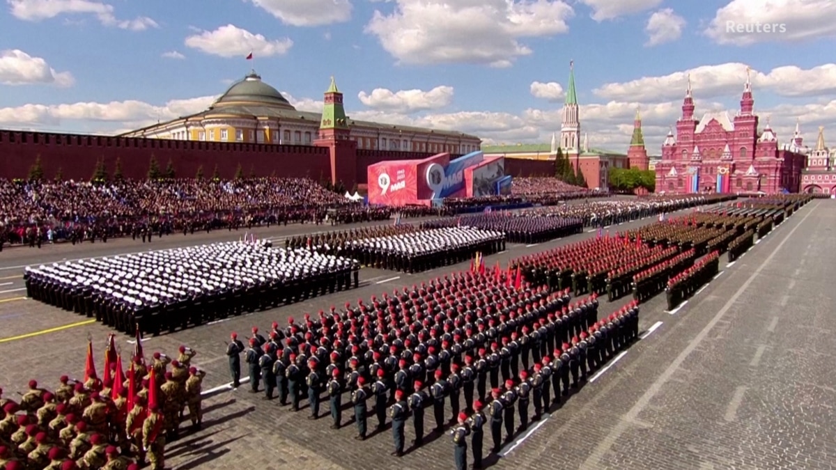 Featured image for Mixed Reactions in Russia on Victory Day Celebrations.