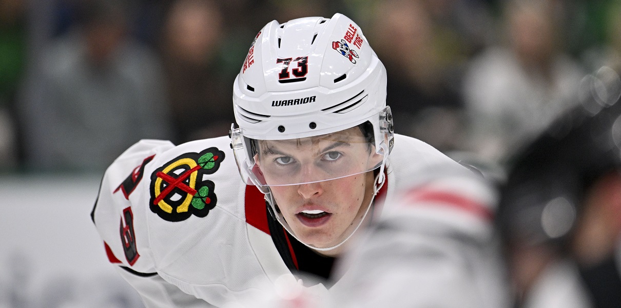 Featured image for Blackhawks Trade Lukas Reichel to Canucks for 2027 Draft Pick