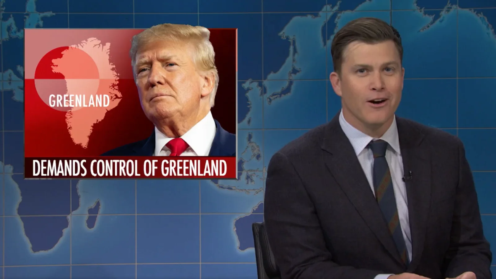 SNL Roast Lamps Trump's Greenland Obsession as Dating-App Stalking