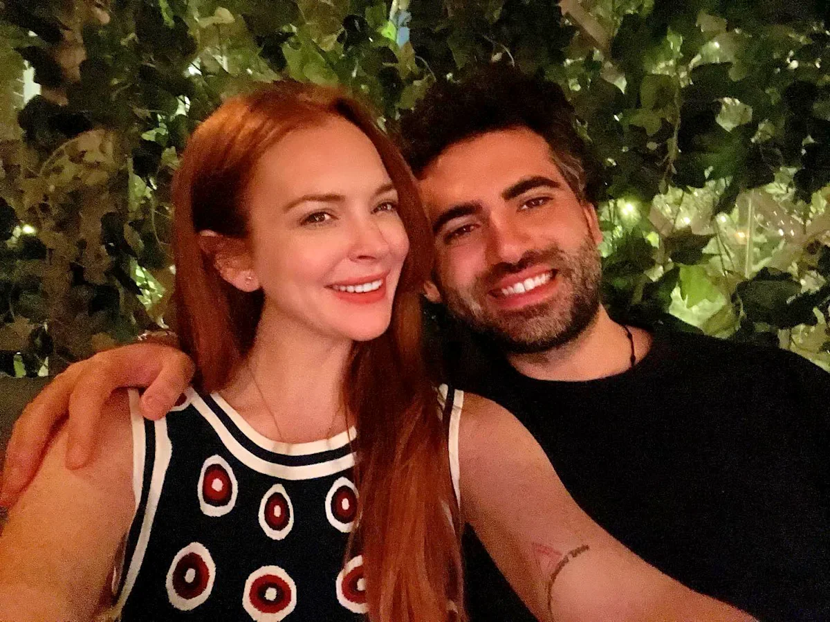 Lindsay Lohan Reveals Baby Bump in Adorable Photos.