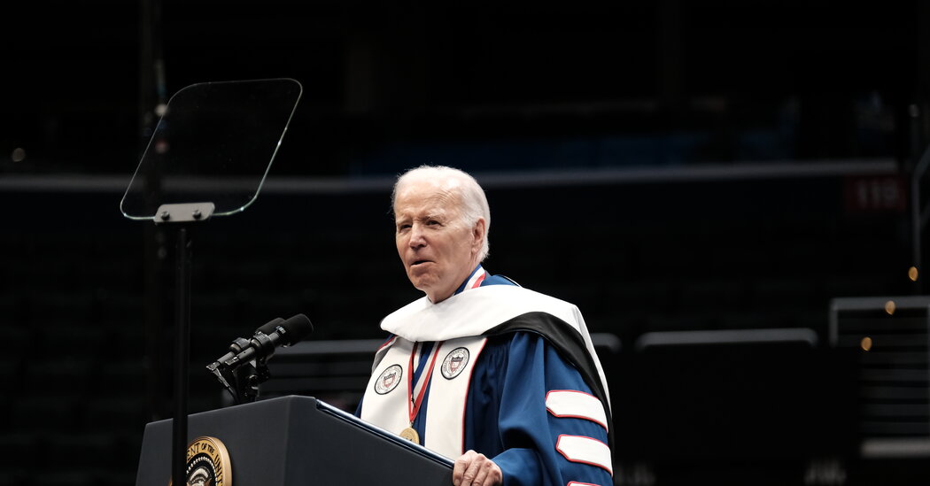 Biden Addresses Racial Progress and White Supremacy in Howard University Commencement Speech.
