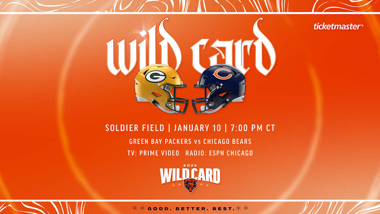 Featured image for Packers vs. Bears NFC Wild Card Playoff Set in Chicago