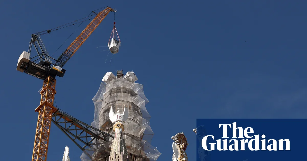 Sagrada Familia reaches its soaring peak as central tower tops out at 172.5 meters