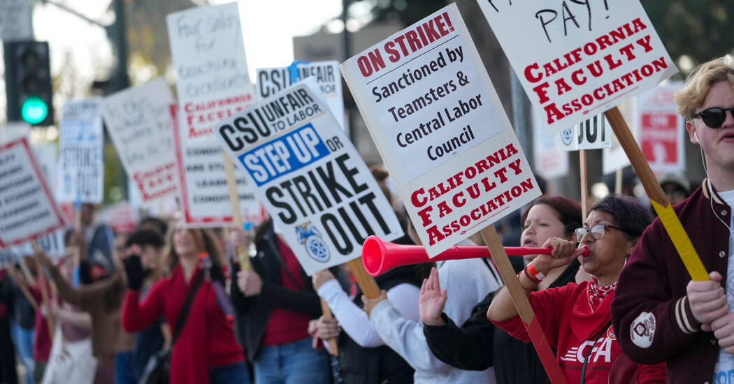 Featured image for "California State University Faculty Launch Largest-Ever Systemwide Strike"