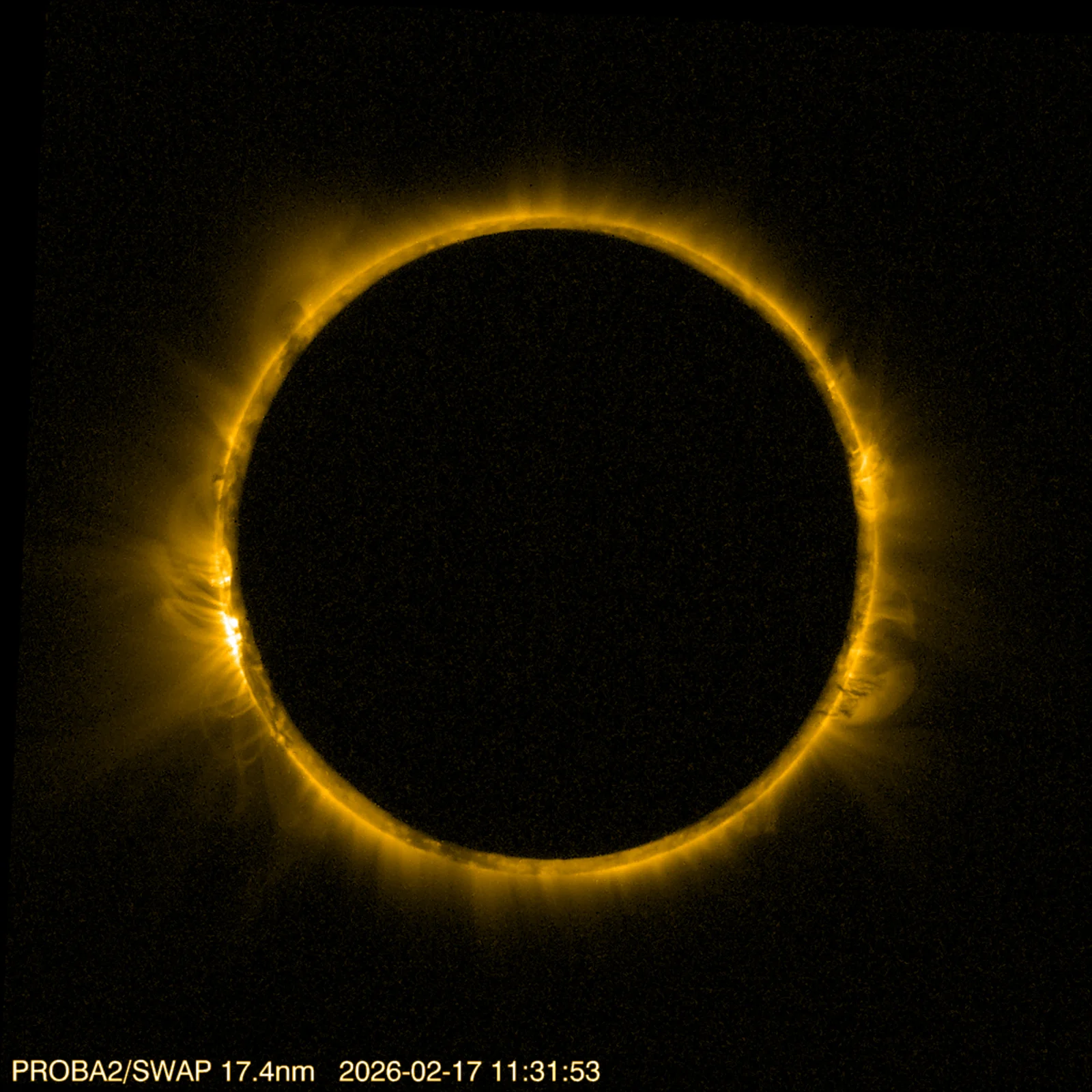 Space View Captures Ring-of-Fire Eclipse