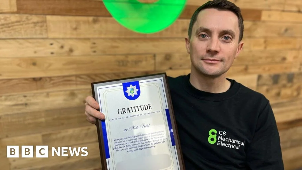 Guernsey donors ship village-sized generator to power Ukrainian community